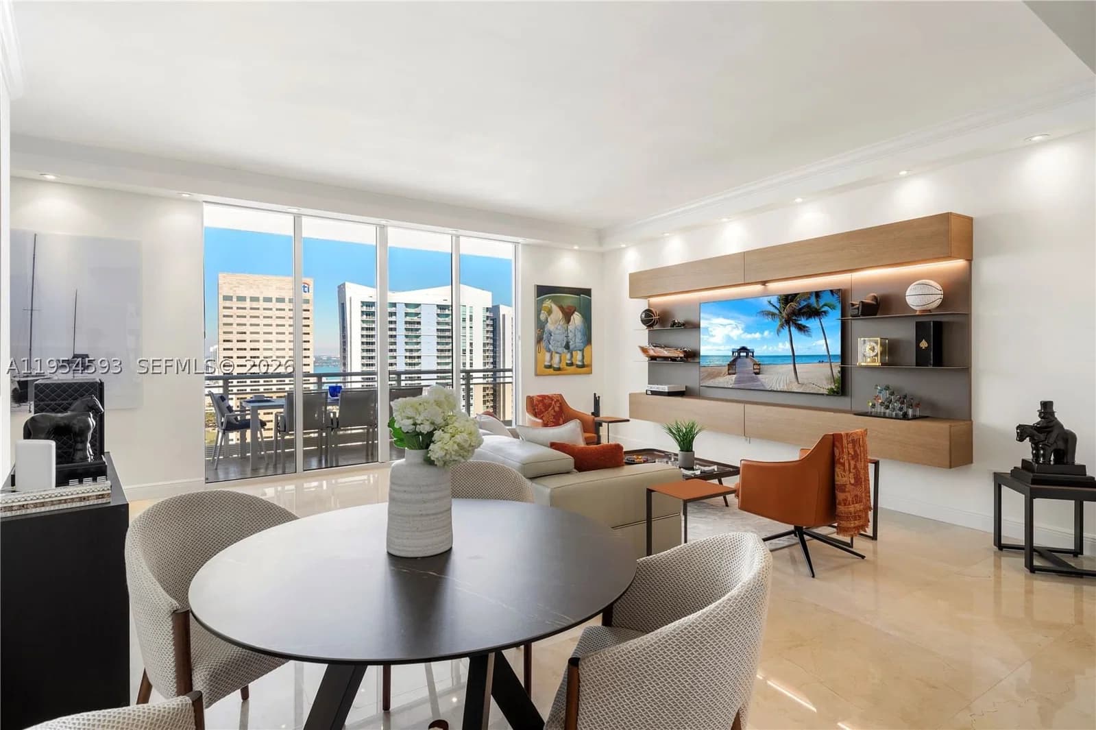 3+1 Condo — 901 Brickell Key Blvd #3706, Miami, FL 33131