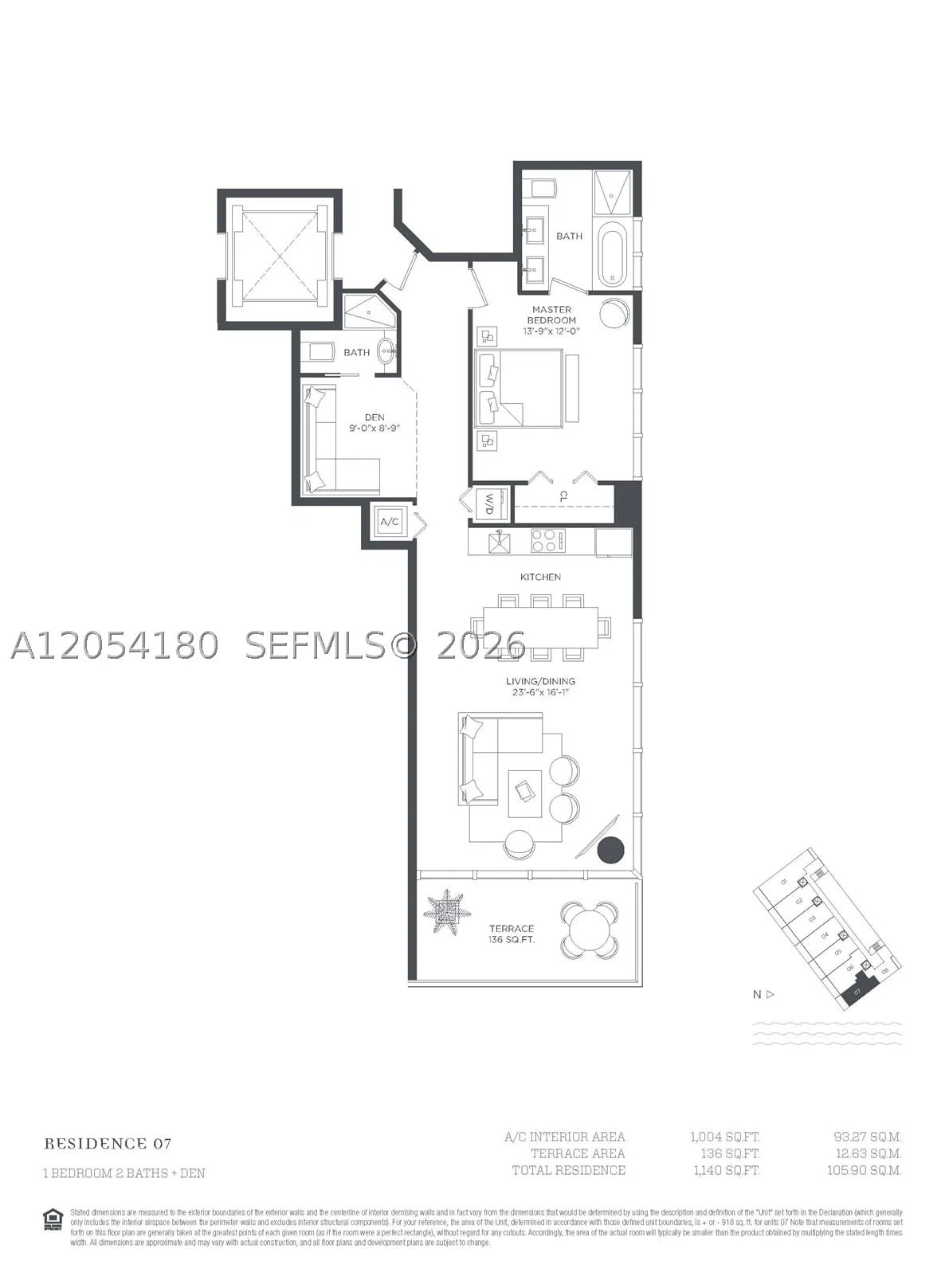 1+1 Condo — 650 32nd St #1507, Miami, FL 33137