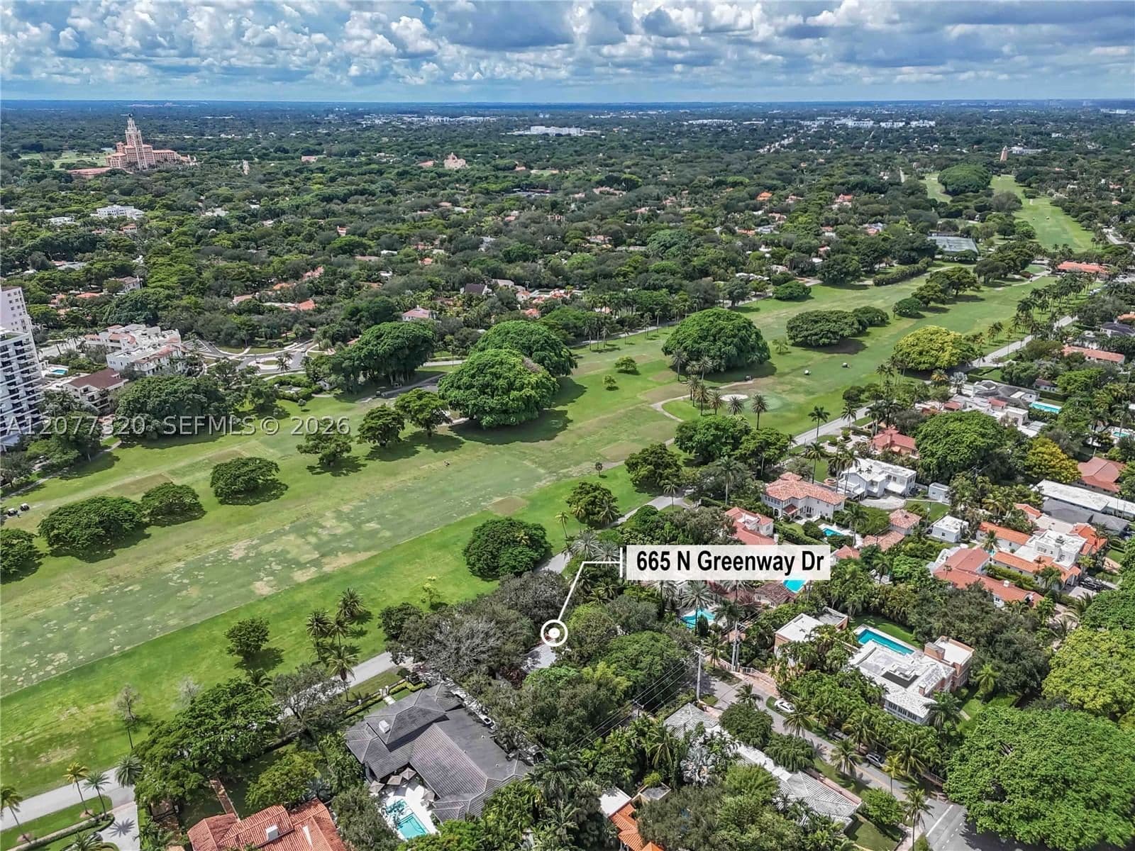4-bedroom Single-Family Home — 665 Greenway Dr, Coral Gables, FL 33134