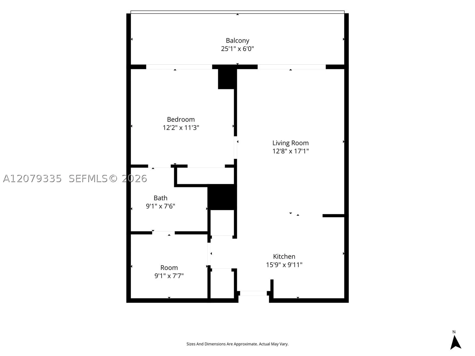 1+1 Condo — 4250 Biscayne Blvd #805, Miami, FL 33137