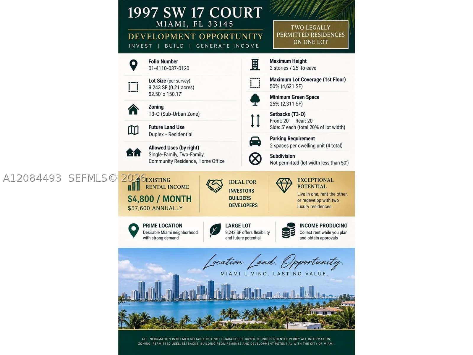 Dubleks — 1997 17th Ct, Miami, FL 33145