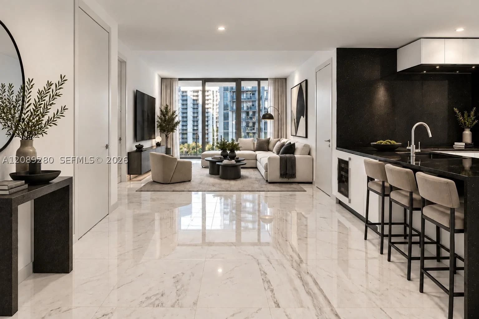 2-bedroom Condo — 300 Biscayne Boulevard Way #2009W, Miami, FL 33131