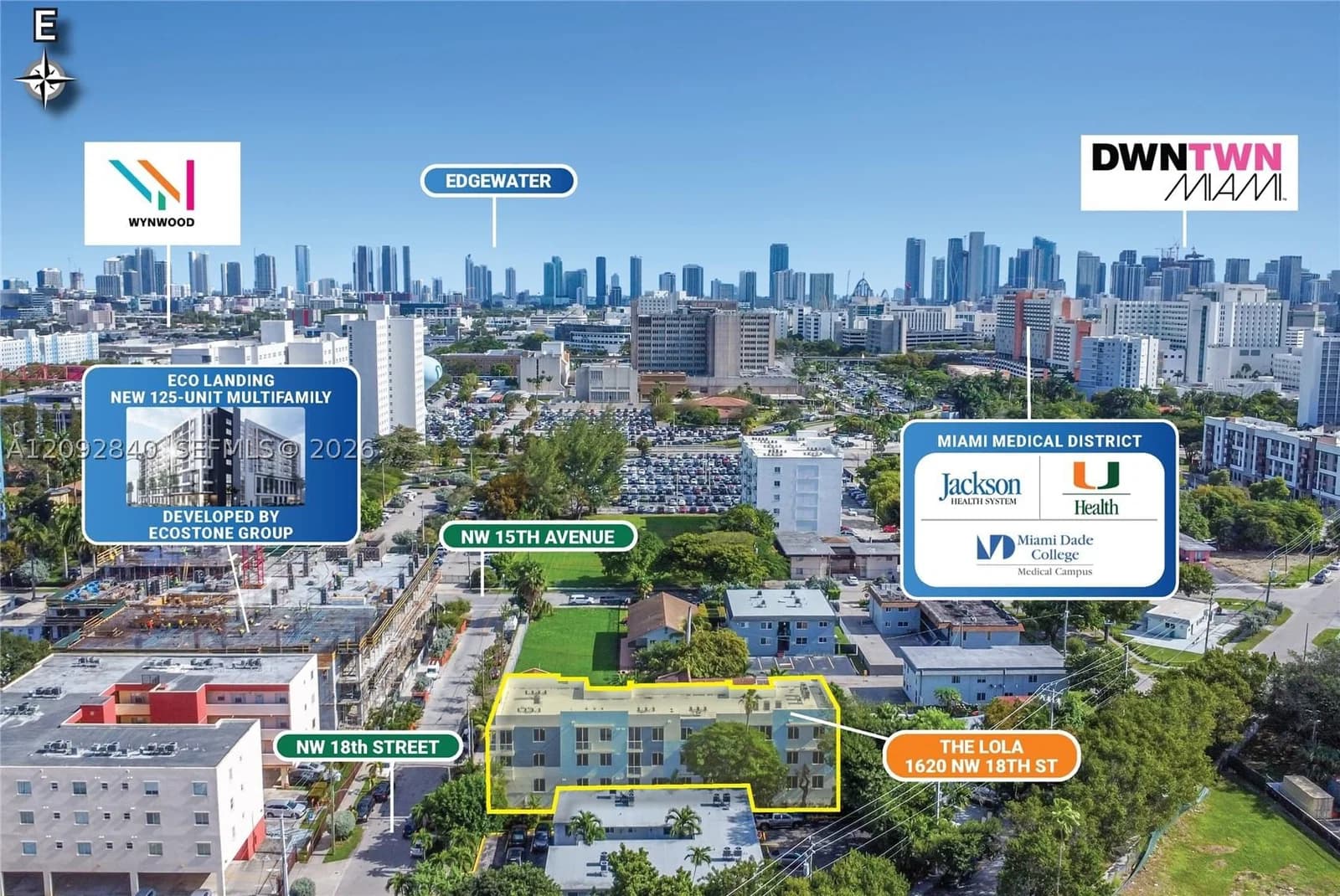 Mülk — 1620 18th St, Miami, FL 33125