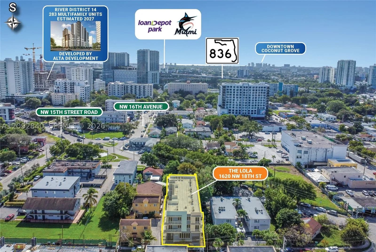 Mülk — 1620 18th St, Miami, FL 33125