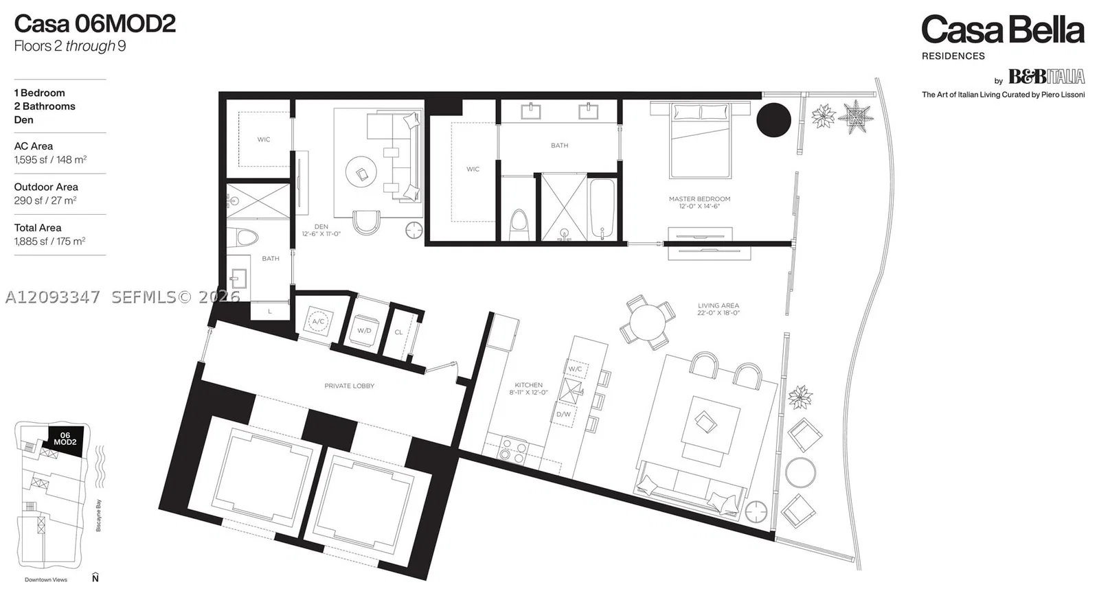 1-bedroom Condo — 1400 Biscayne Blvd #706, Miami, FL 33132
