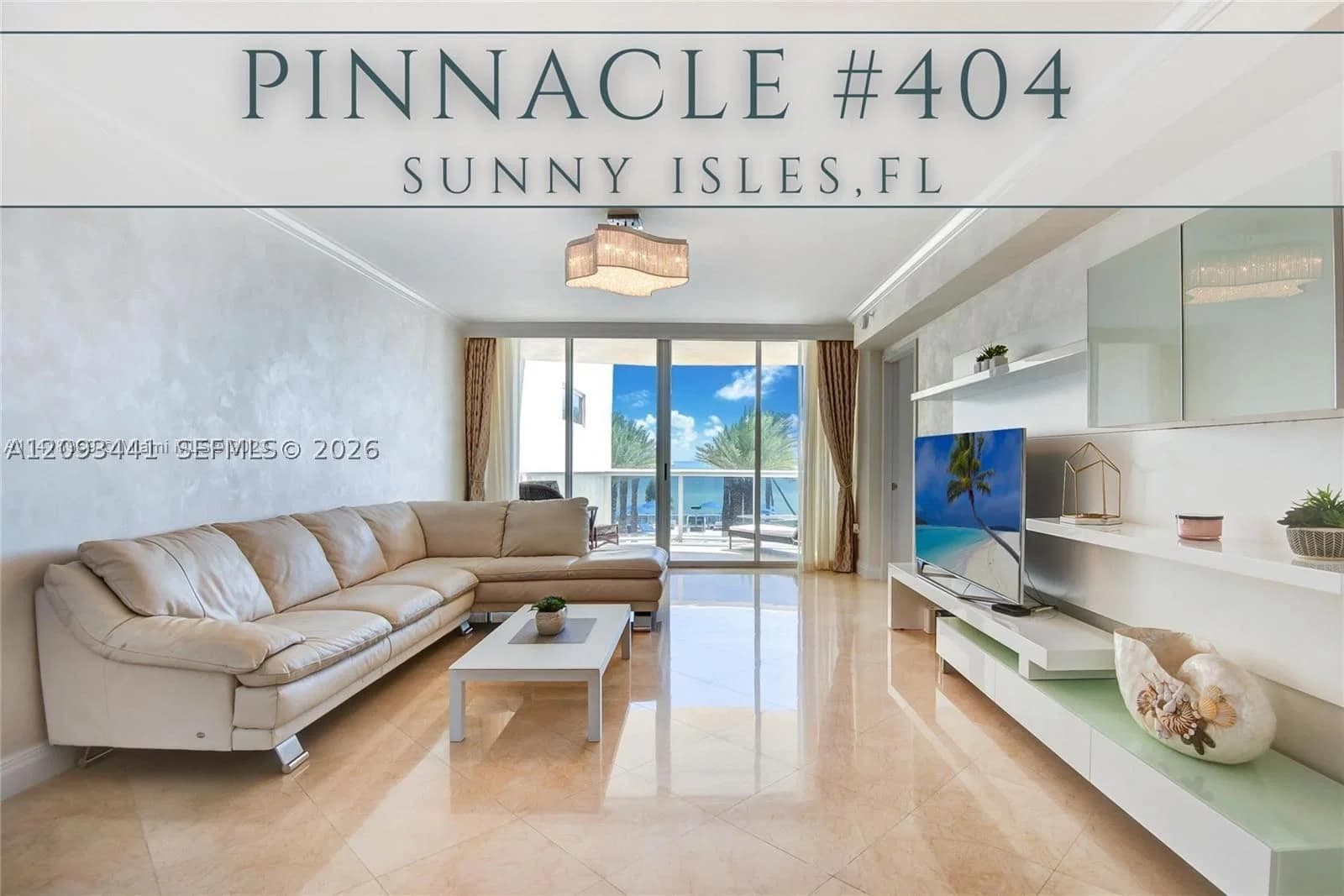 2-bedroom Condo — 17555 Collins Ave #404, Sunny Isles Beach, FL 33160