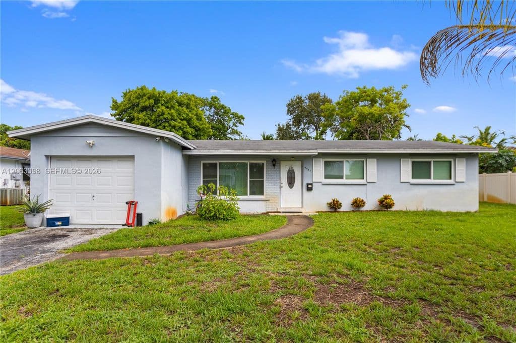 4-bedroom Single-Family Home — 4857 NW 8th Ct