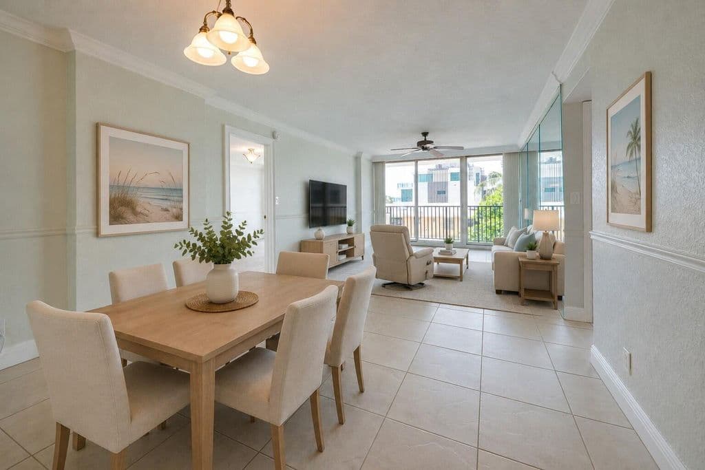 2-bedroom Condo — 525 N Ocean Boulevard #423