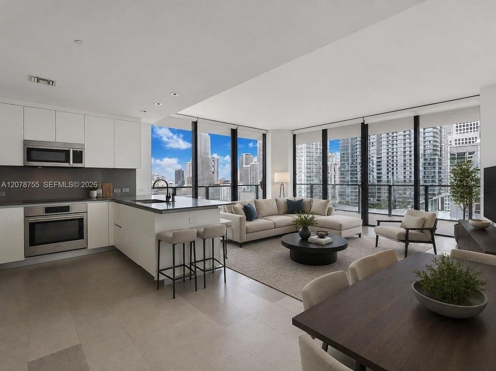 2-bedroom Condo — 88 SW 7th St APT 1511