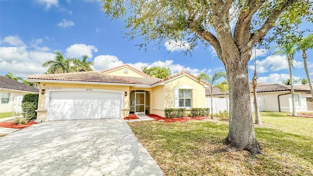 3-bedroom Single-Family Home — 18795 NW 24th Ct