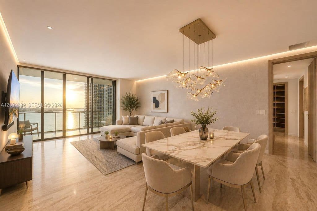 3+1 Condo — 1000 Brickell Plz #Penthouse 5503