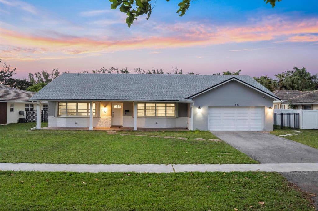 4-bedroom Single-Family Home — 7521 SW 1st Street
