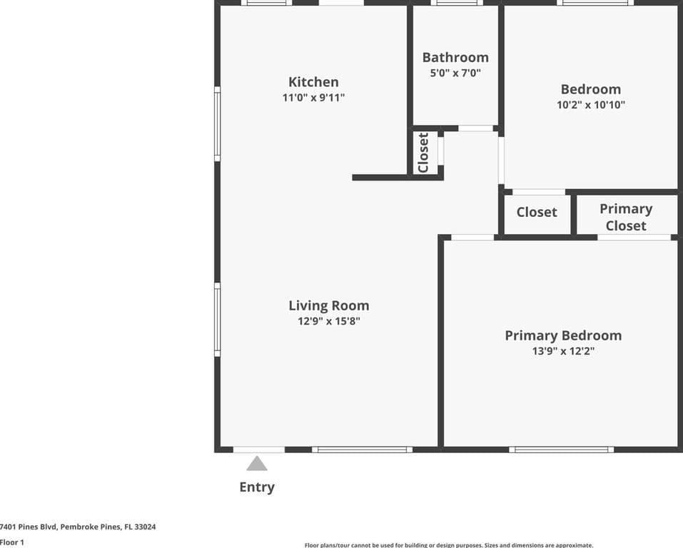 2-bedroom Condo — 7401 Pines Boulevard #201
