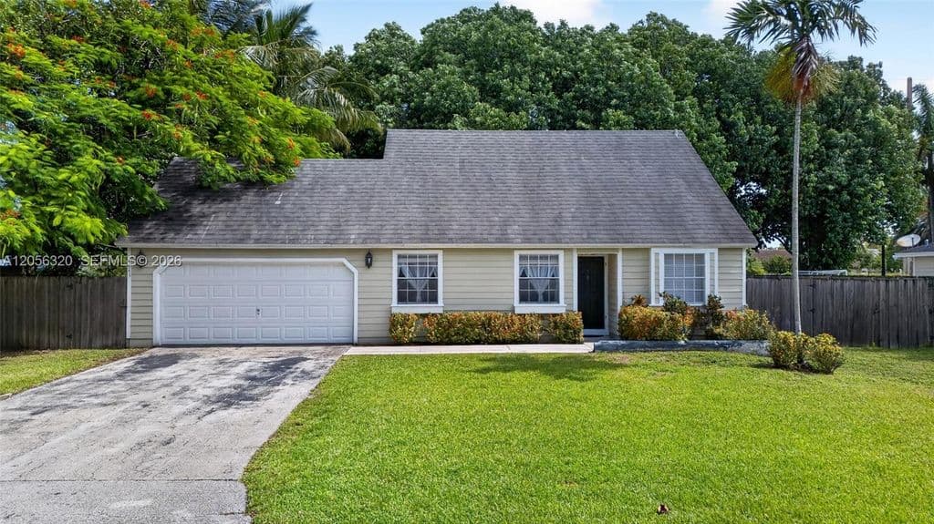 4-bedroom Single-Family Home — 14843 SW 152nd Ter