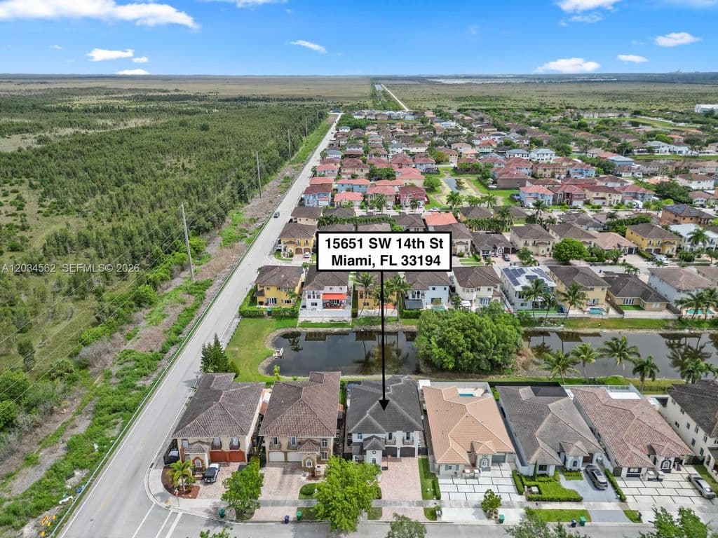 4-bedroom Single-Family Home — 15651 SW 14th St