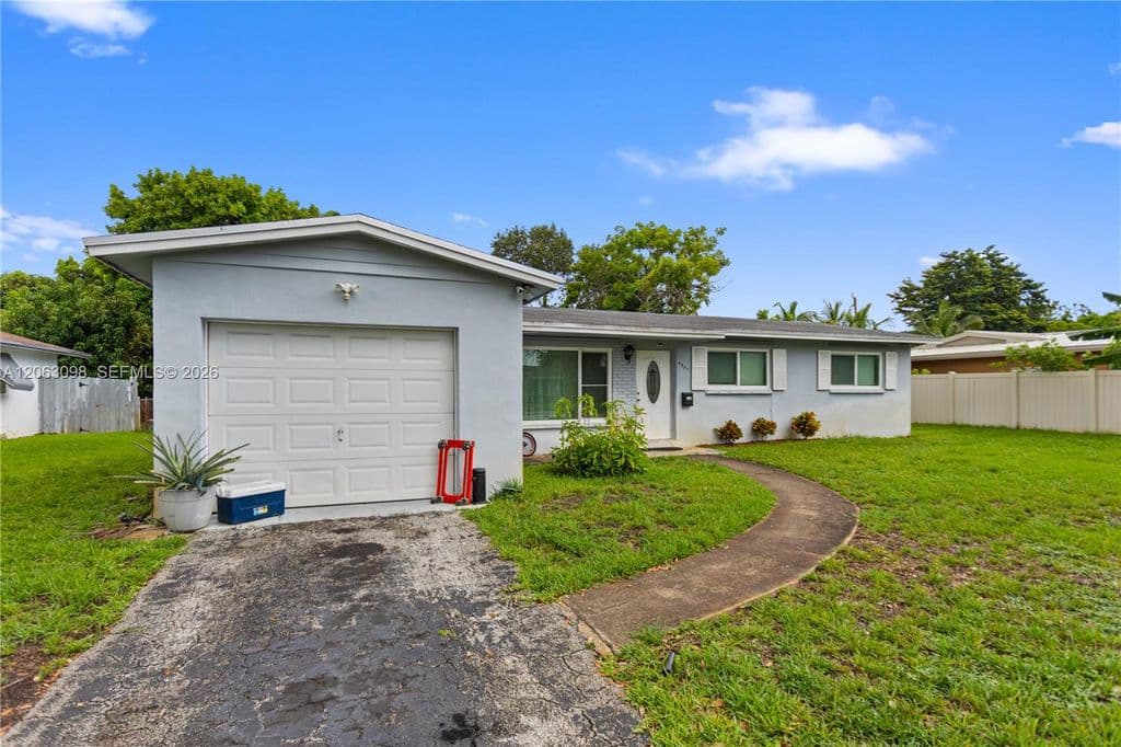 4-bedroom Single-Family Home — 4857 NW 8th Ct