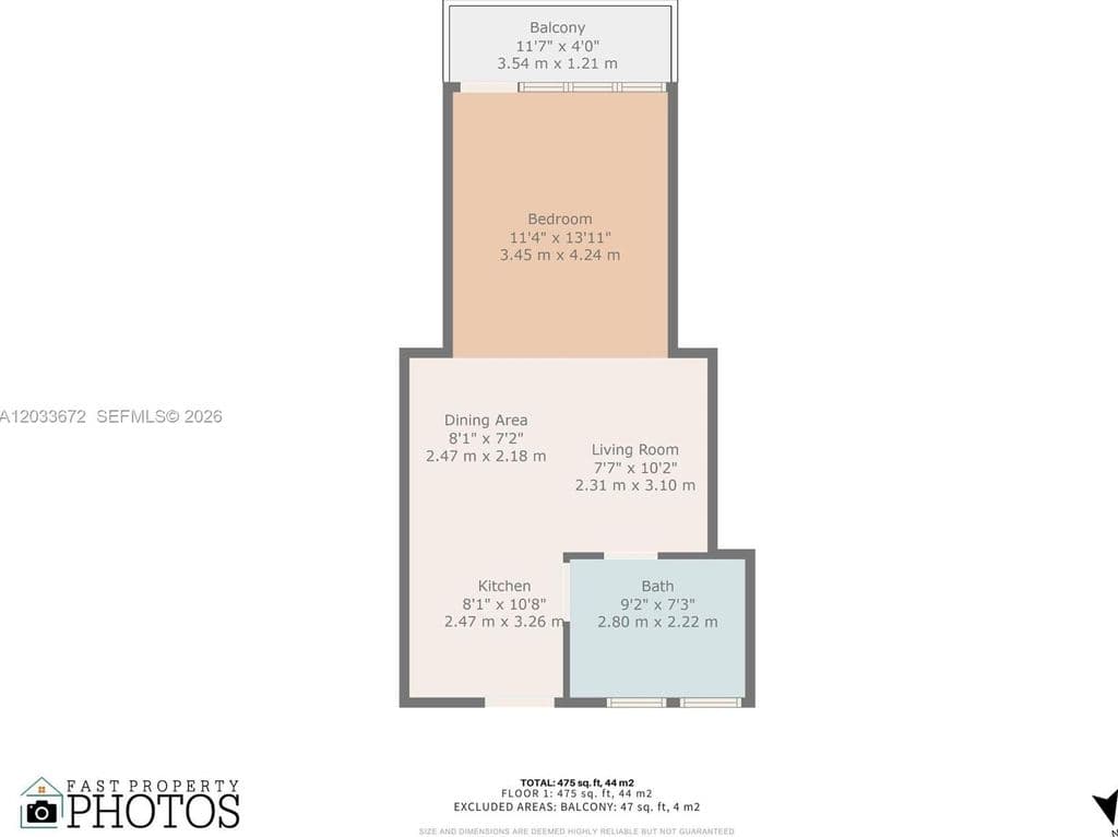 1+1 Condo — 1052 Ocean Dr #C203