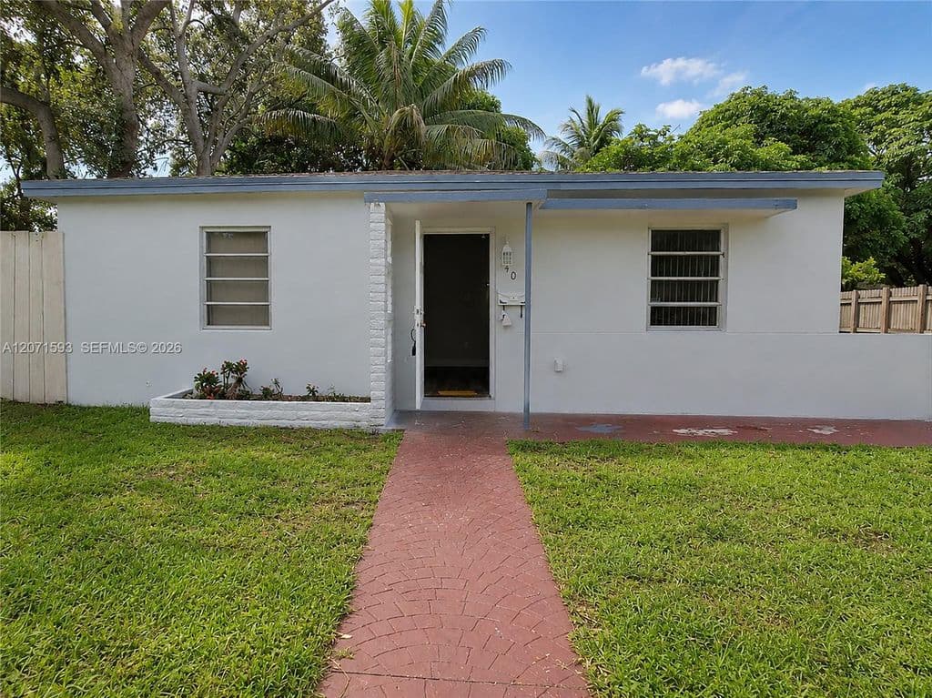 2-bedroom Single-Family Home — 740 NW 130th St