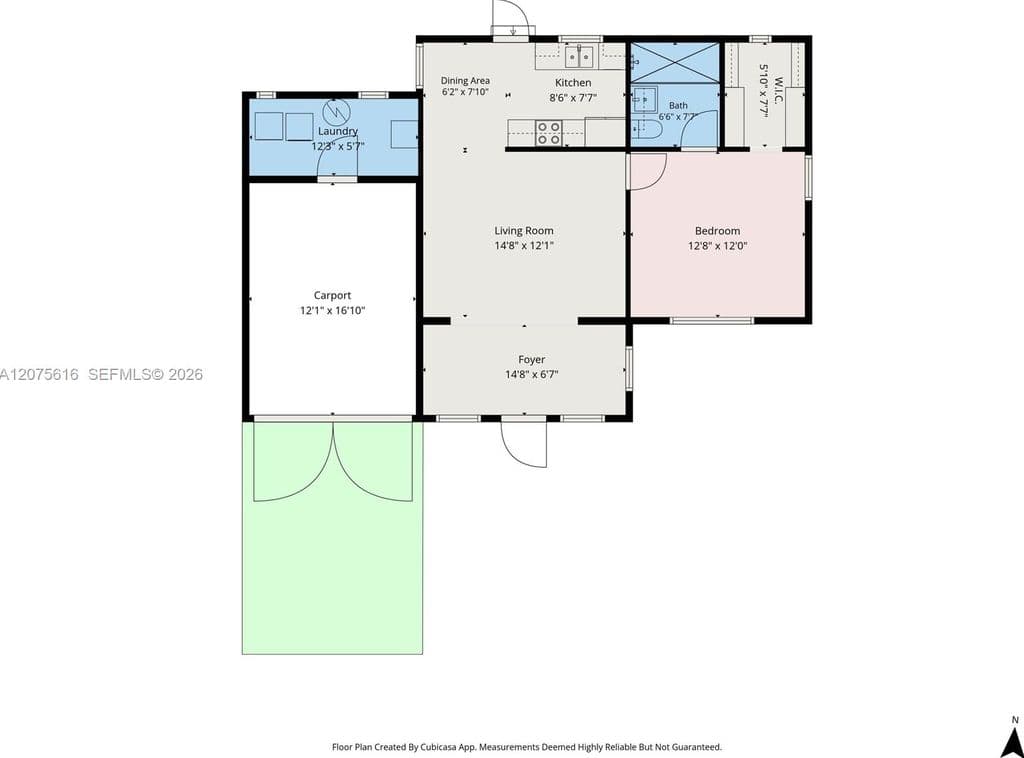 1-bedroom Single-Family Home — 2539 Coolidge St