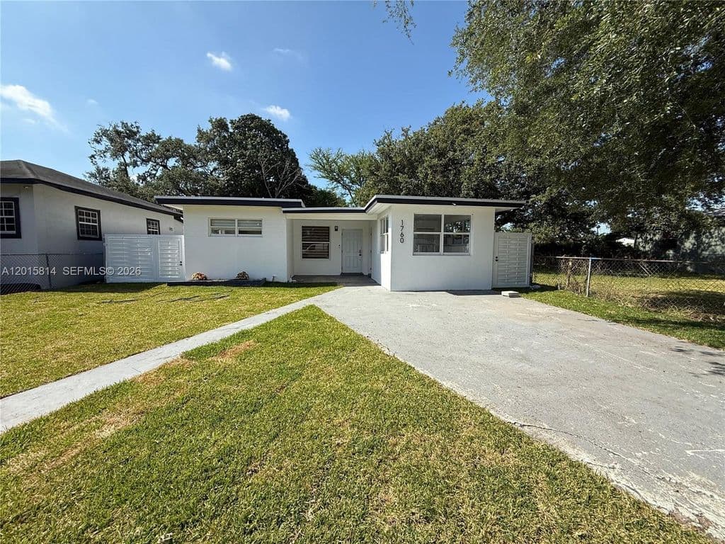 4-bedroom Single-Family Home — 1760 NW 84th St