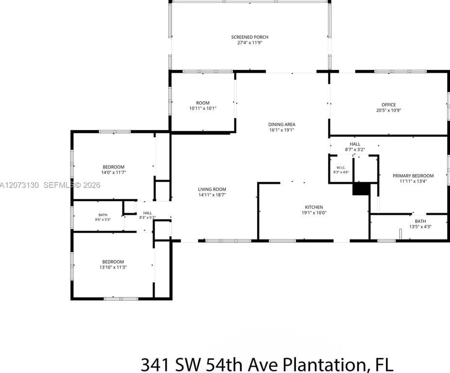 3-bedroom Single-Family Home — 341 SW 54th Ave