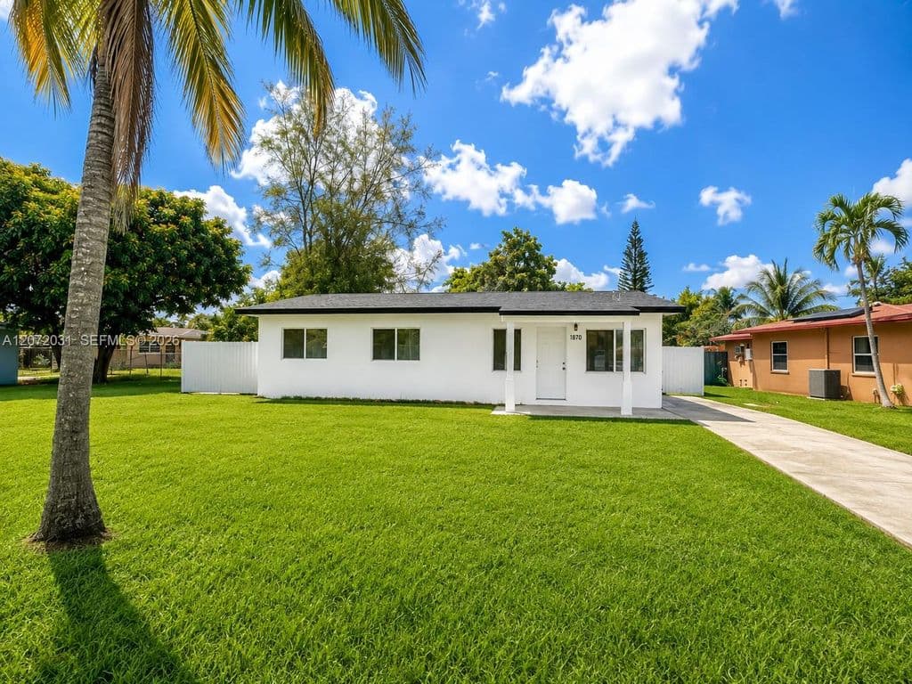 3-bedroom Single-Family Home — 1870 NE 154th Ter