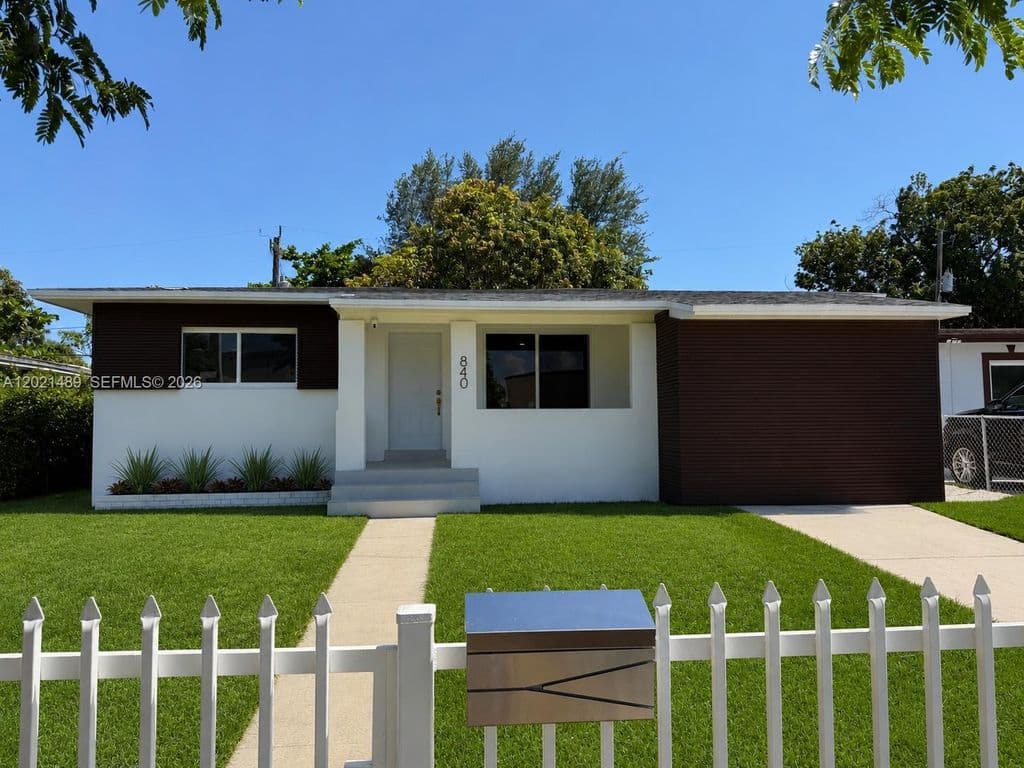 4-bedroom Single-Family Home — 840 NW 67th St