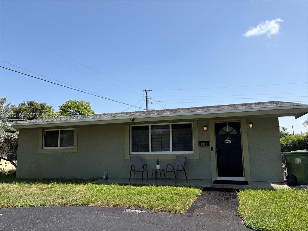 2-bedroom Single-Family Home — 7810 NW 11th Ct