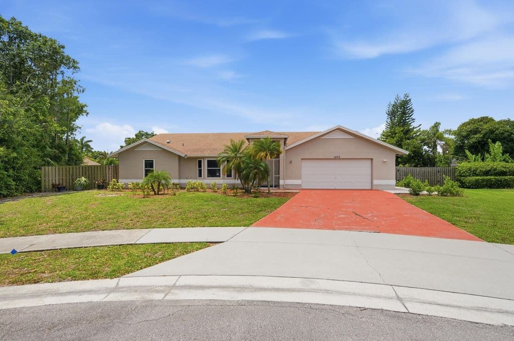 3-bedroom Single-Family Home — 1405 Chappard Court
