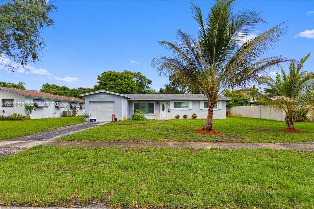4-bedroom Single-Family Home — 4857 NW 8th Ct