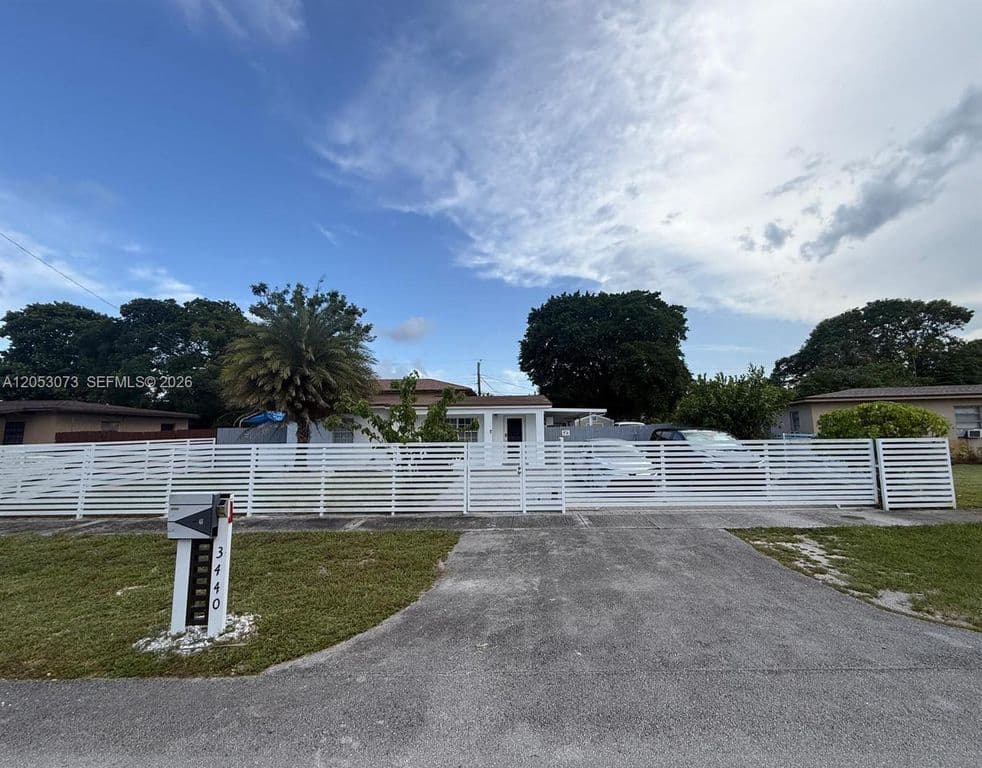 3-bedroom Single-Family Home — 3440 NW 7th Ct
