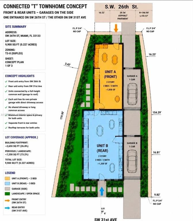 2+1 Müstakil ev — 3180 SW 26th St