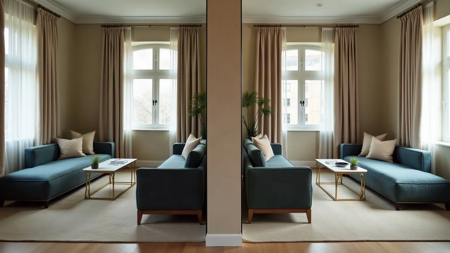 Airbnb ile uzun dönem kiralama arasındaki farkı mobilyalı daire üzerinden anlatan temsilî görsel