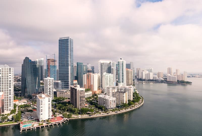 Brickell skyline, Miami finans bölgesi