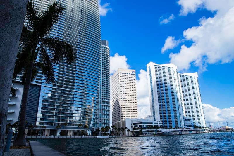 Edgewater, Miami havadan görünüm