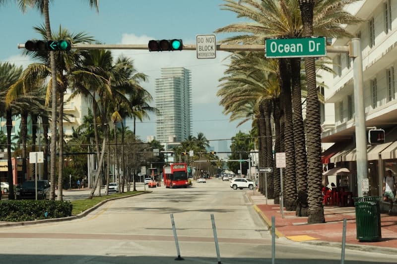 South Beach, Miami havadan görünüm