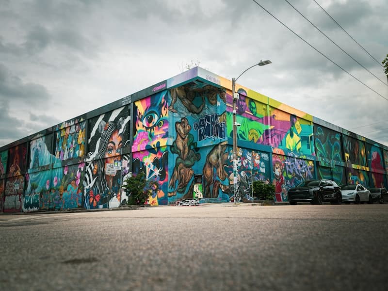 Wynwood, Miami havadan görünüm