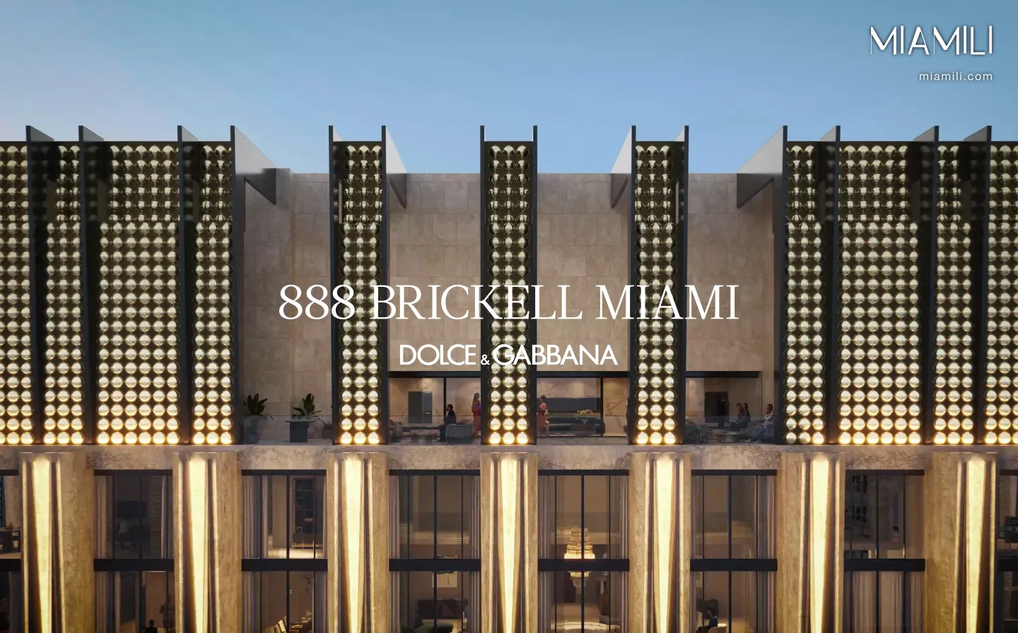 888 Brickell by Dolce&Gabbana — branded residence development in Brickell
