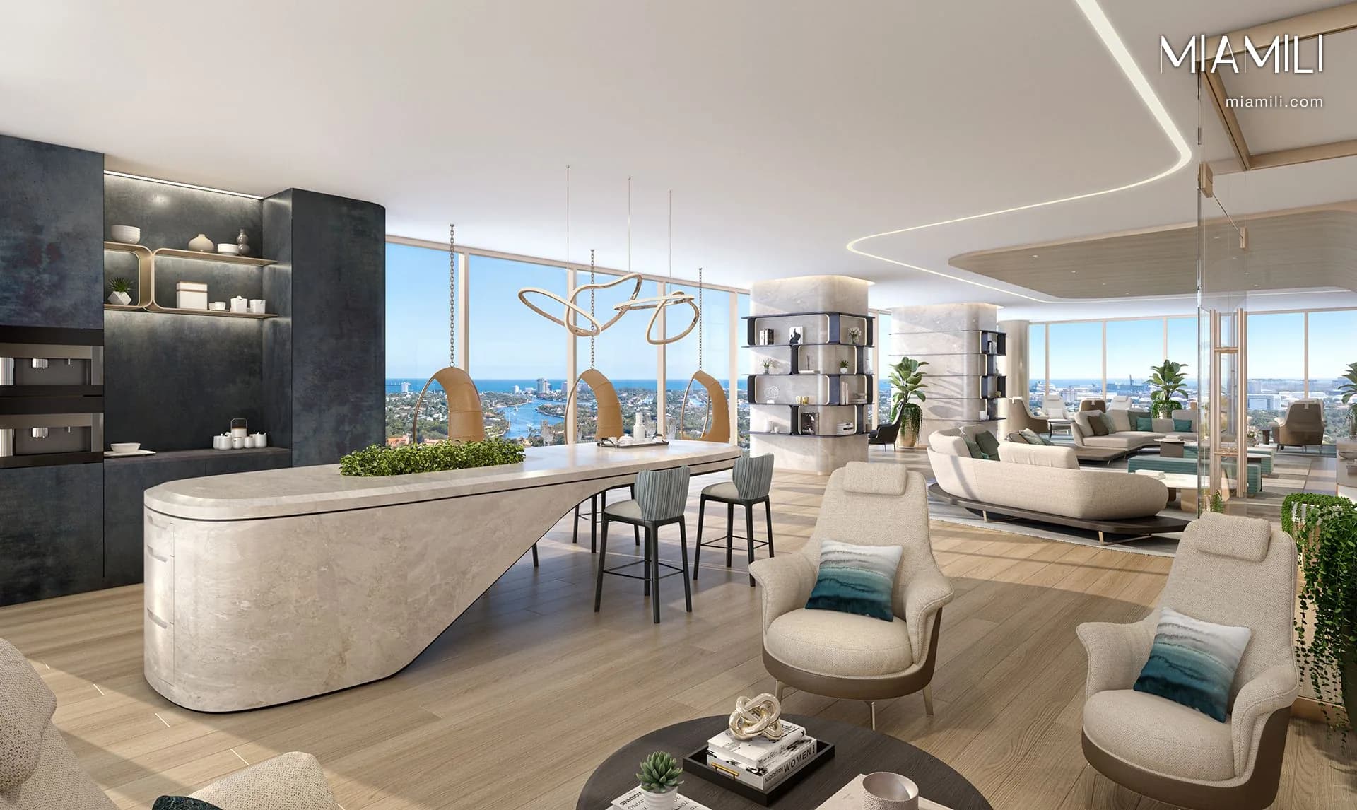 Andare Residences by Pininfarina — Fort Lauderdale markalı rezidans projesi