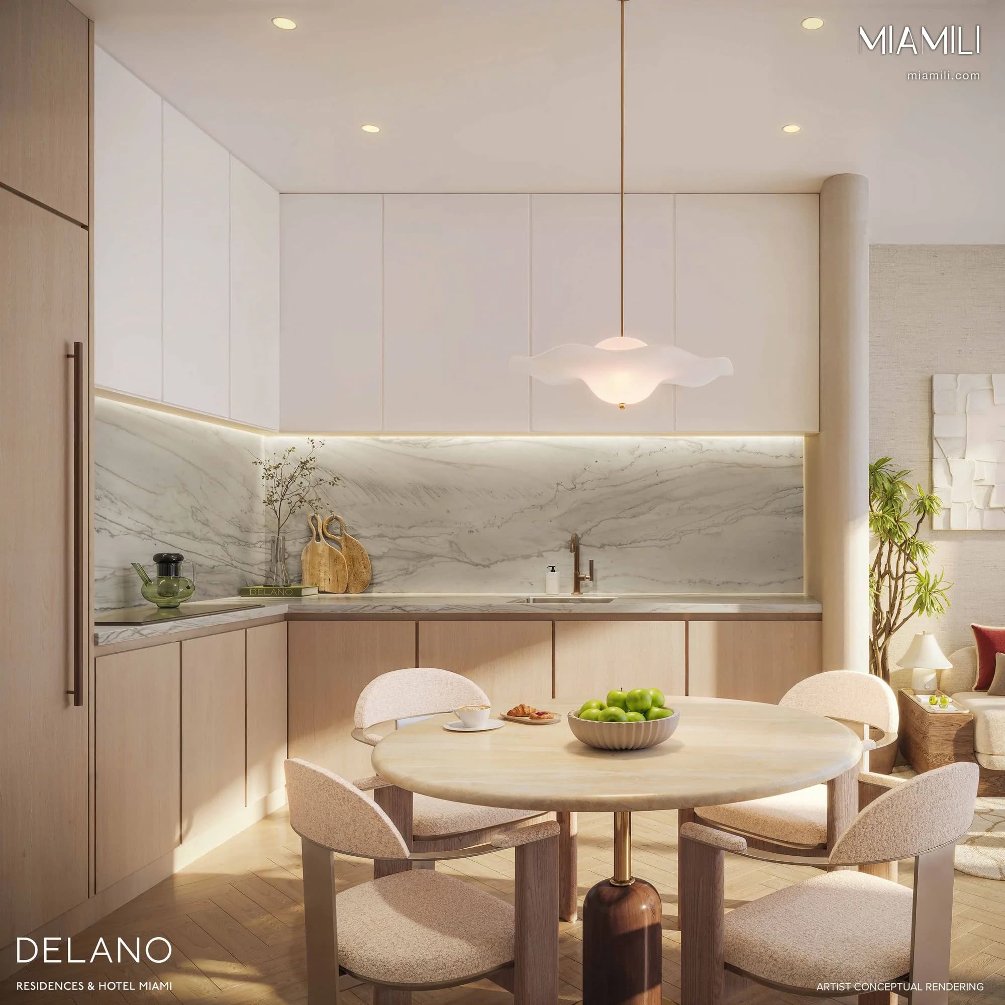 Delano Residences — Downtown Miami markalı rezidans projesi