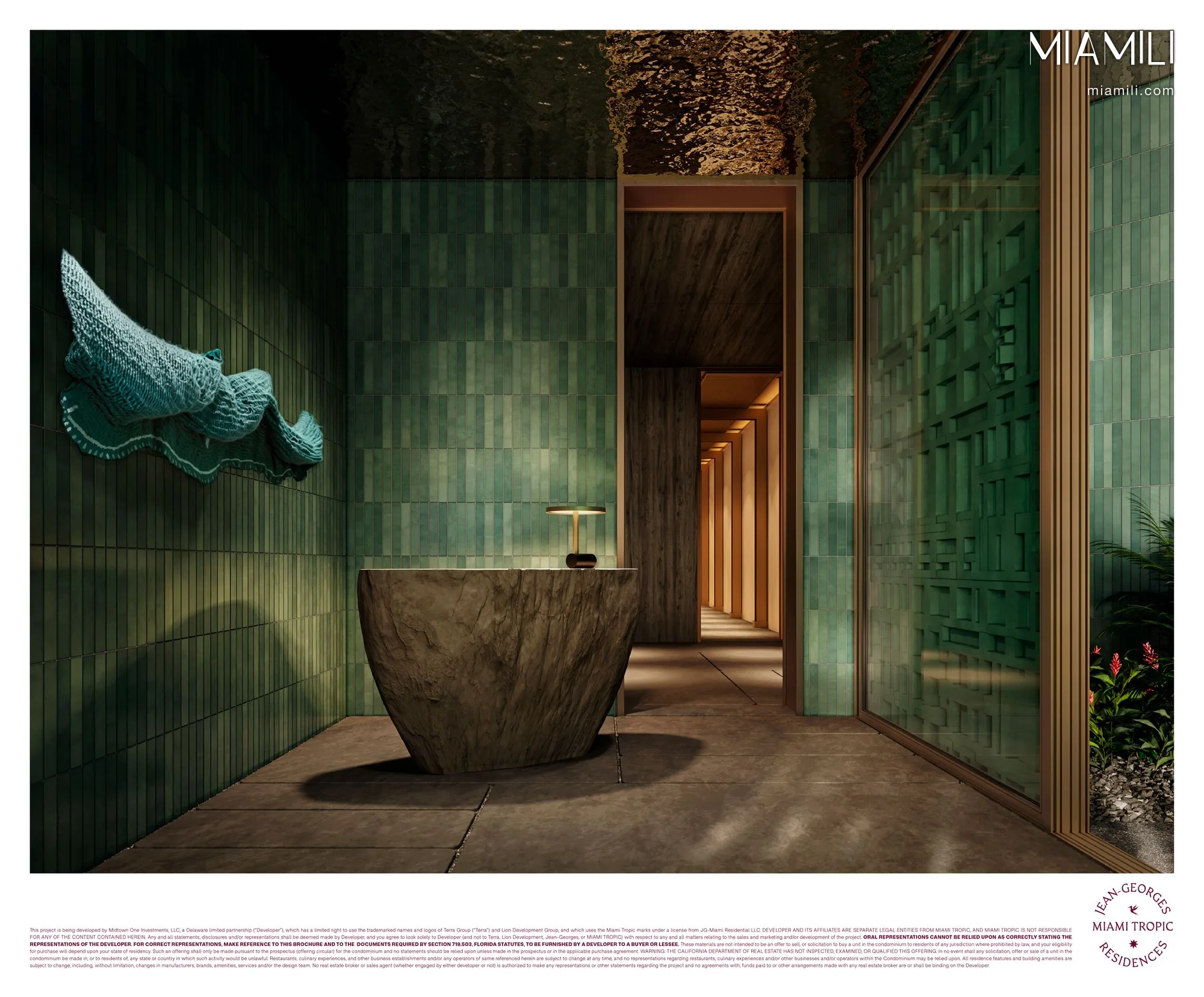 Jean-Georges Miami Tropic Residences — Jean-Georges branded residence