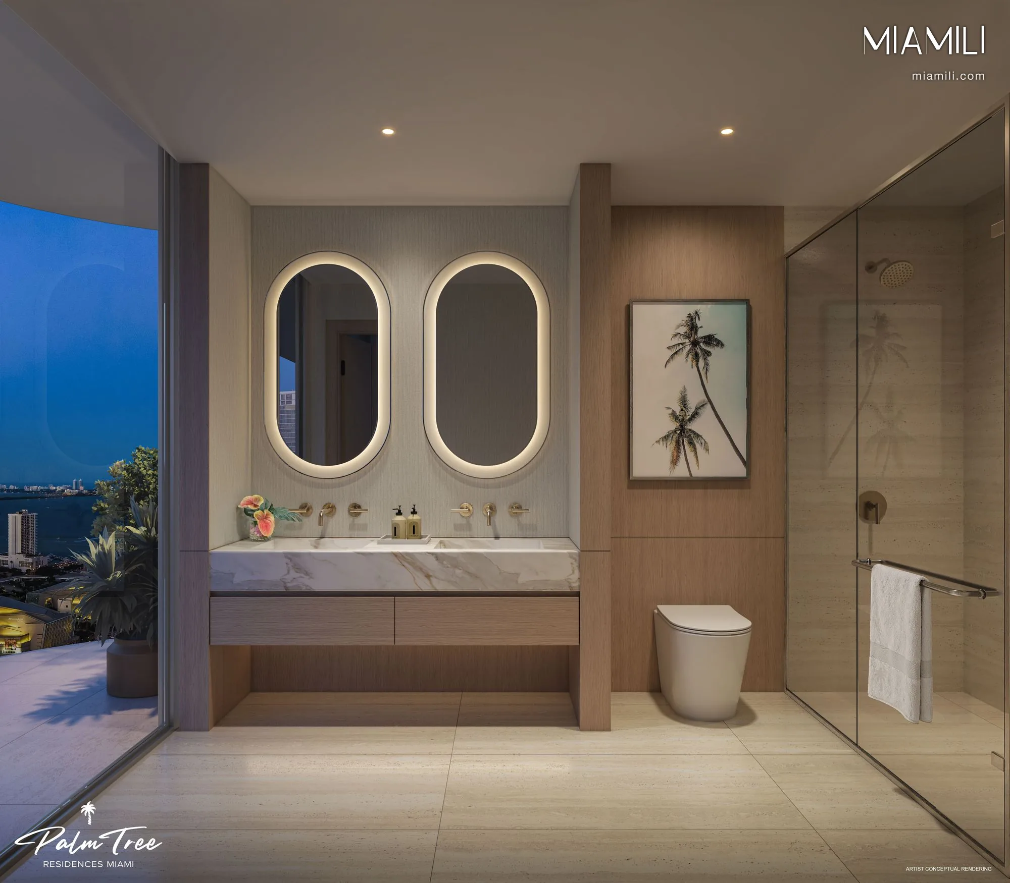 Palm Tree Residences Miami — Park West (Downtown Miami)