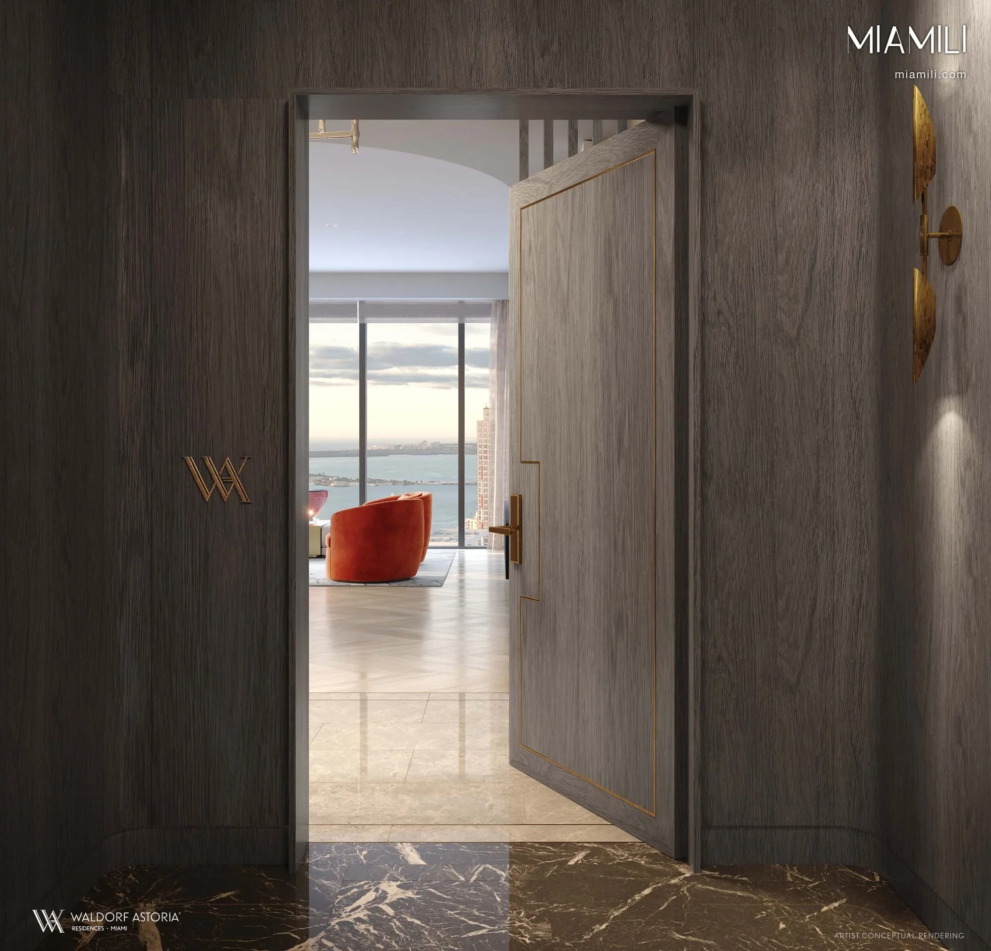 Waldorf Astoria Miami — branded residence development in Downtown Miami