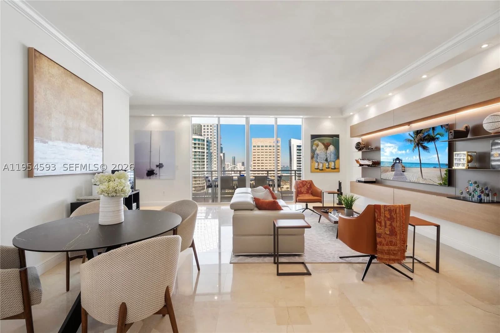 3+1 Condo — 901 Brickell Key Blvd #3706, Miami, FL 33131