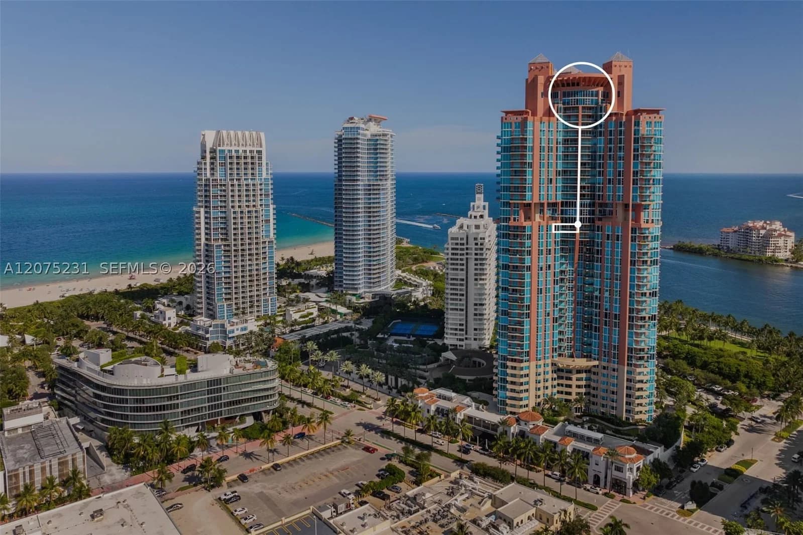 2+1 Condo — 300 Pointe Dr #2806, Miami Beach, FL 33139