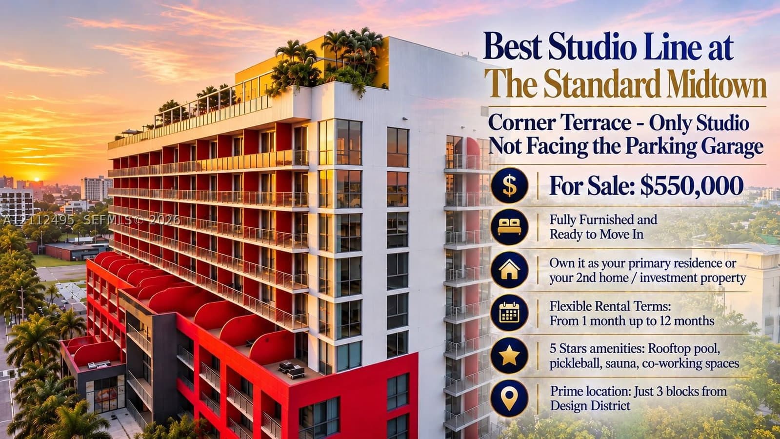 1+1 Condo — 90 32nd St #613, Miami, FL 33137