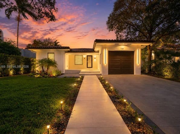 3-bedroom Single-Family Home — 728 Majorca Ave, Coral Gables, FL 33134