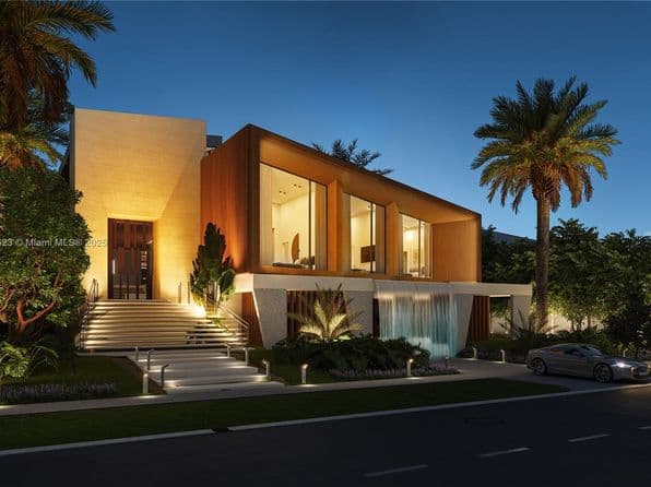 7-bedroom New Construction — 3100 N Bay Rd, Miami Beach, FL 33140